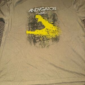 Abita Andygator Men's Graphic T-Shirt - Green and Army Green